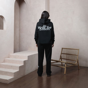 One Love Black Hoodie