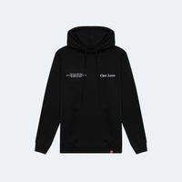 One Love Black Hoodie