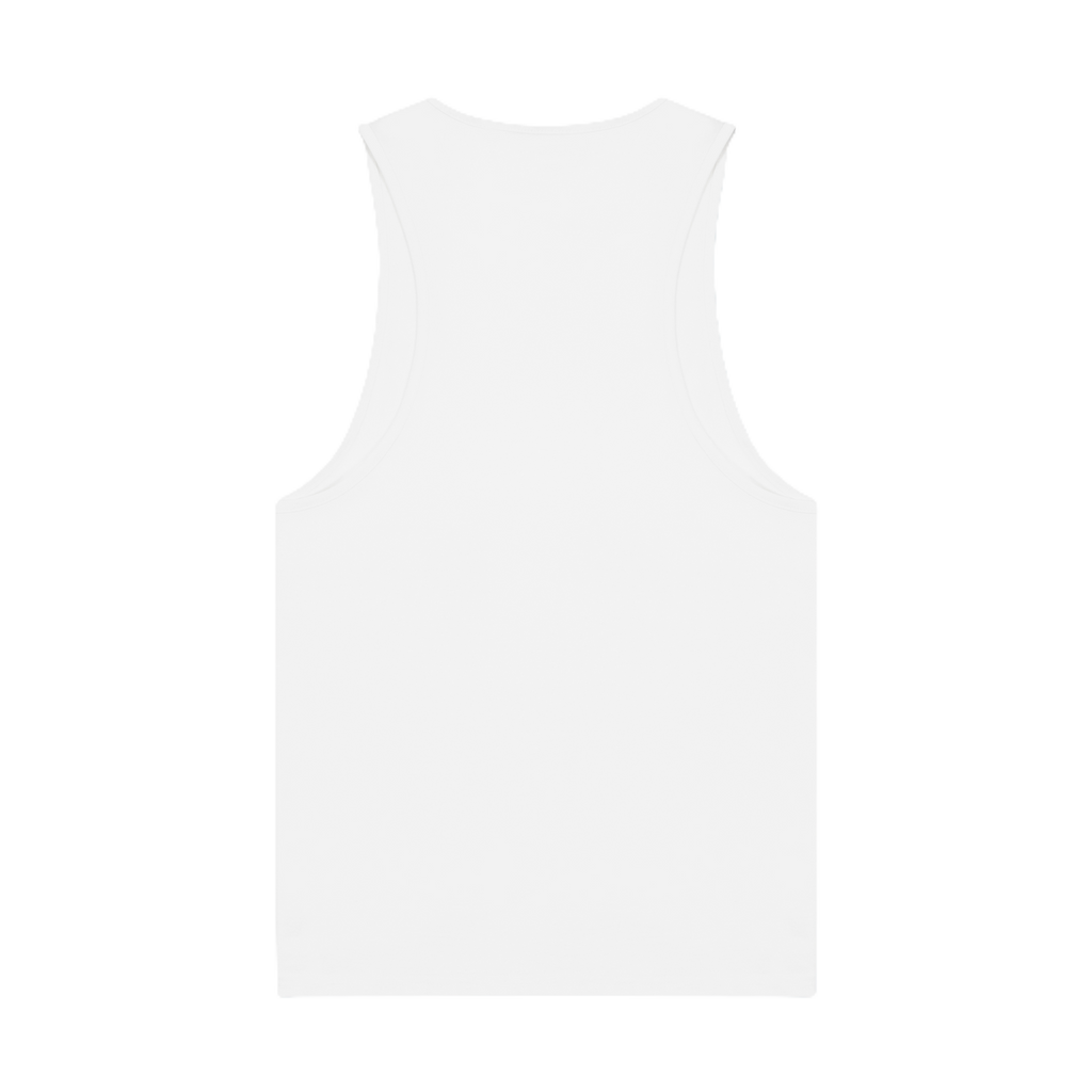 White Logo Vest