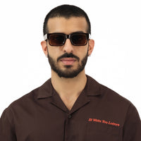 Aihtiram Sunglasses in Olive Brown