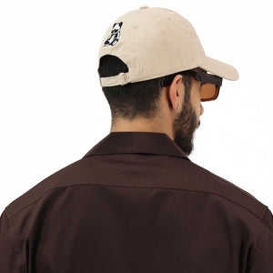 Summer Dad Cap in Light Beige