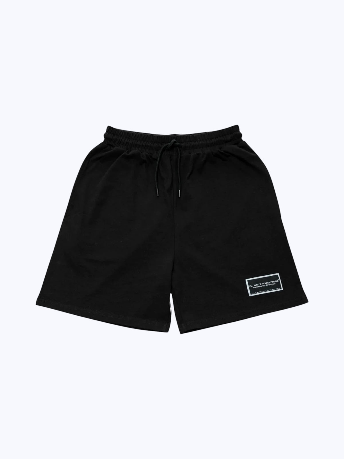 Black Jogger Shorts