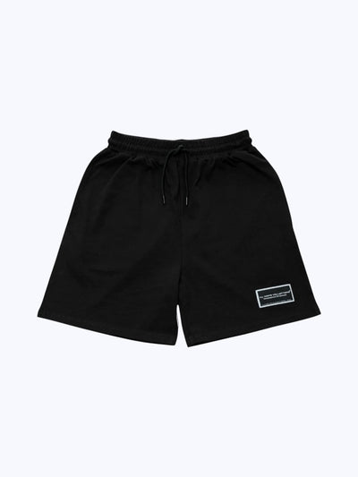 Black Jogger Shorts