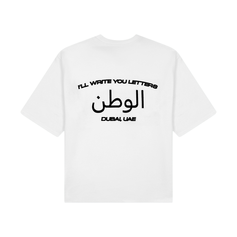 White Arabic Oversize