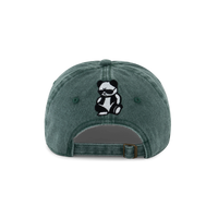 Acid Wash Dad Cap in Olive Green
