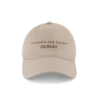 Summer Dad Cap in Light Beige