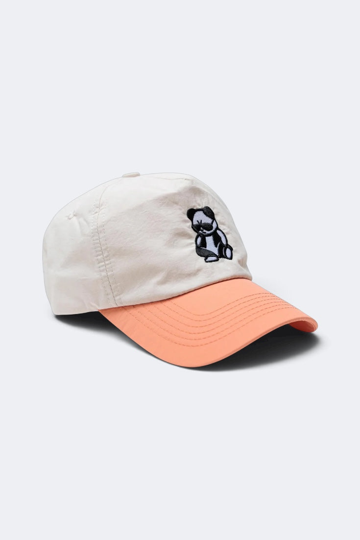 Peach Panda Logo Cap