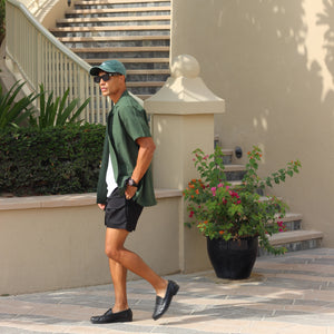 Green Relaxed Short Sleeve