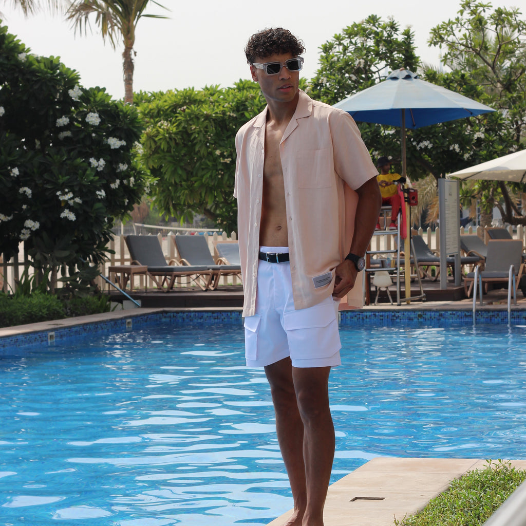 Summer Shorts in White