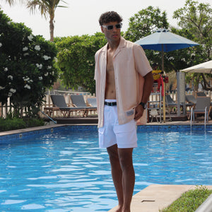 Summer Shorts in White