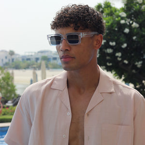 Aihtiram Sunglasses in Clear
