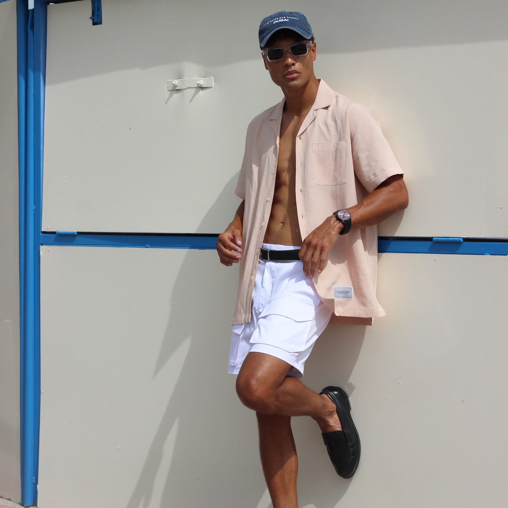 Peach Relaxed Short Sleeve