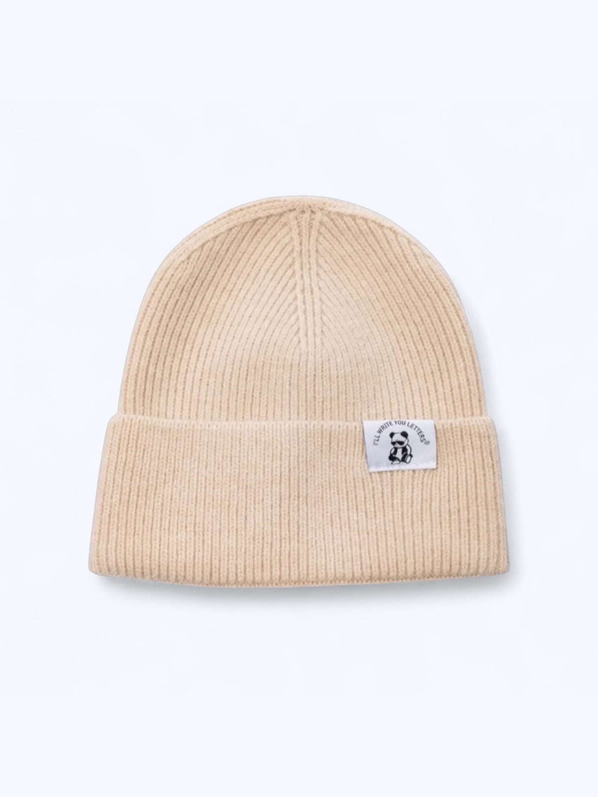 Khaki Logo Beanie