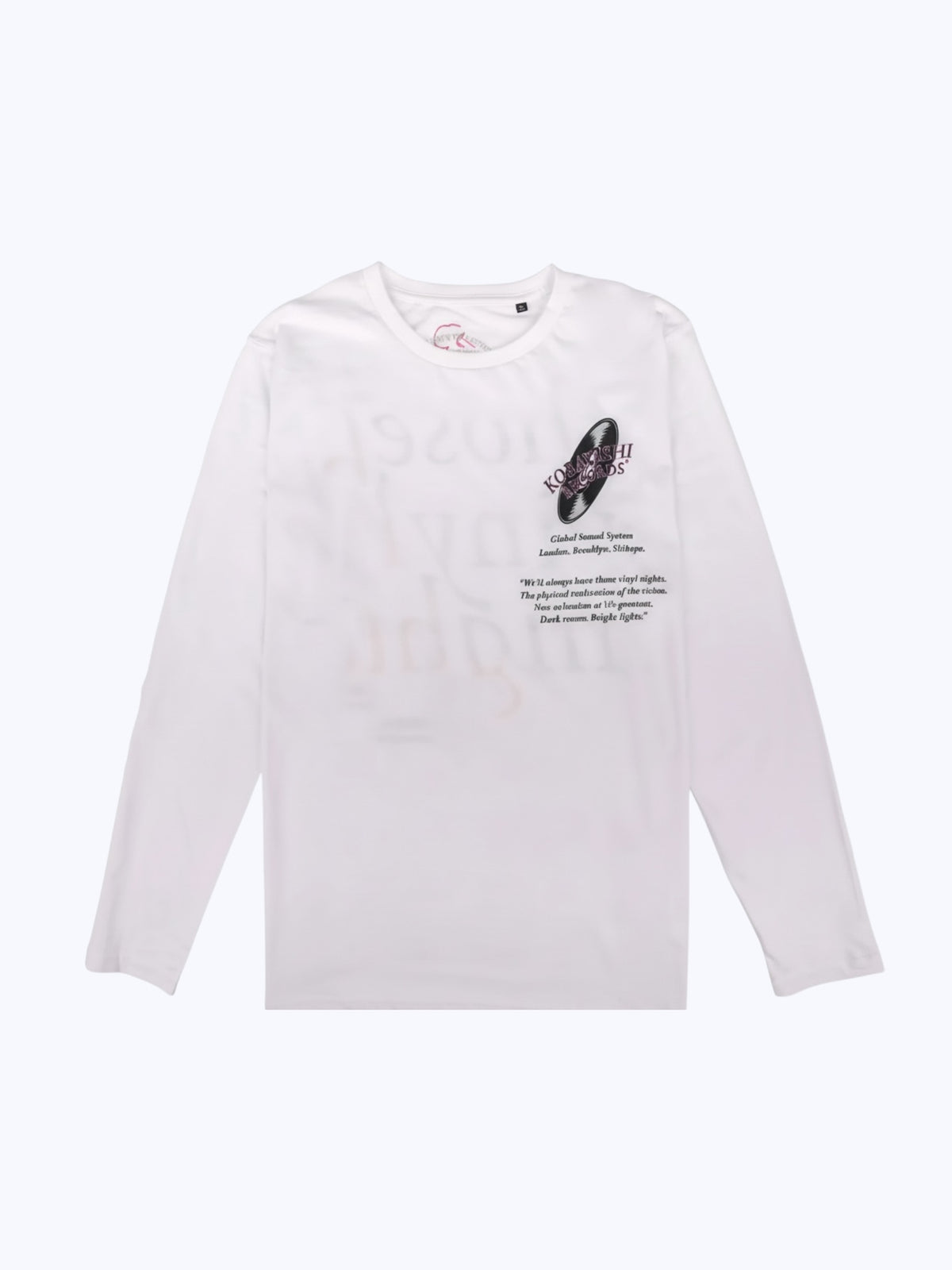 IWYL Kobayashi Records L/S in White