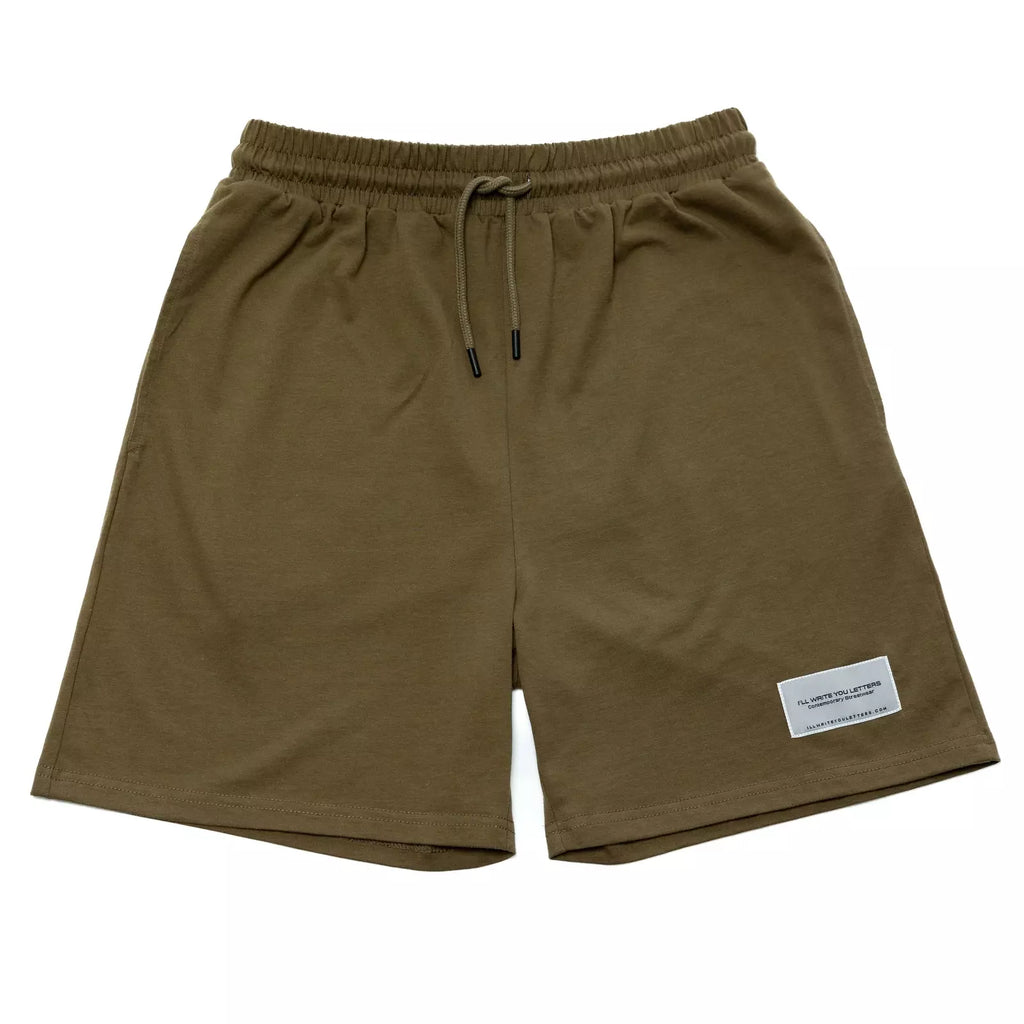WM Olive Jogger Shorts