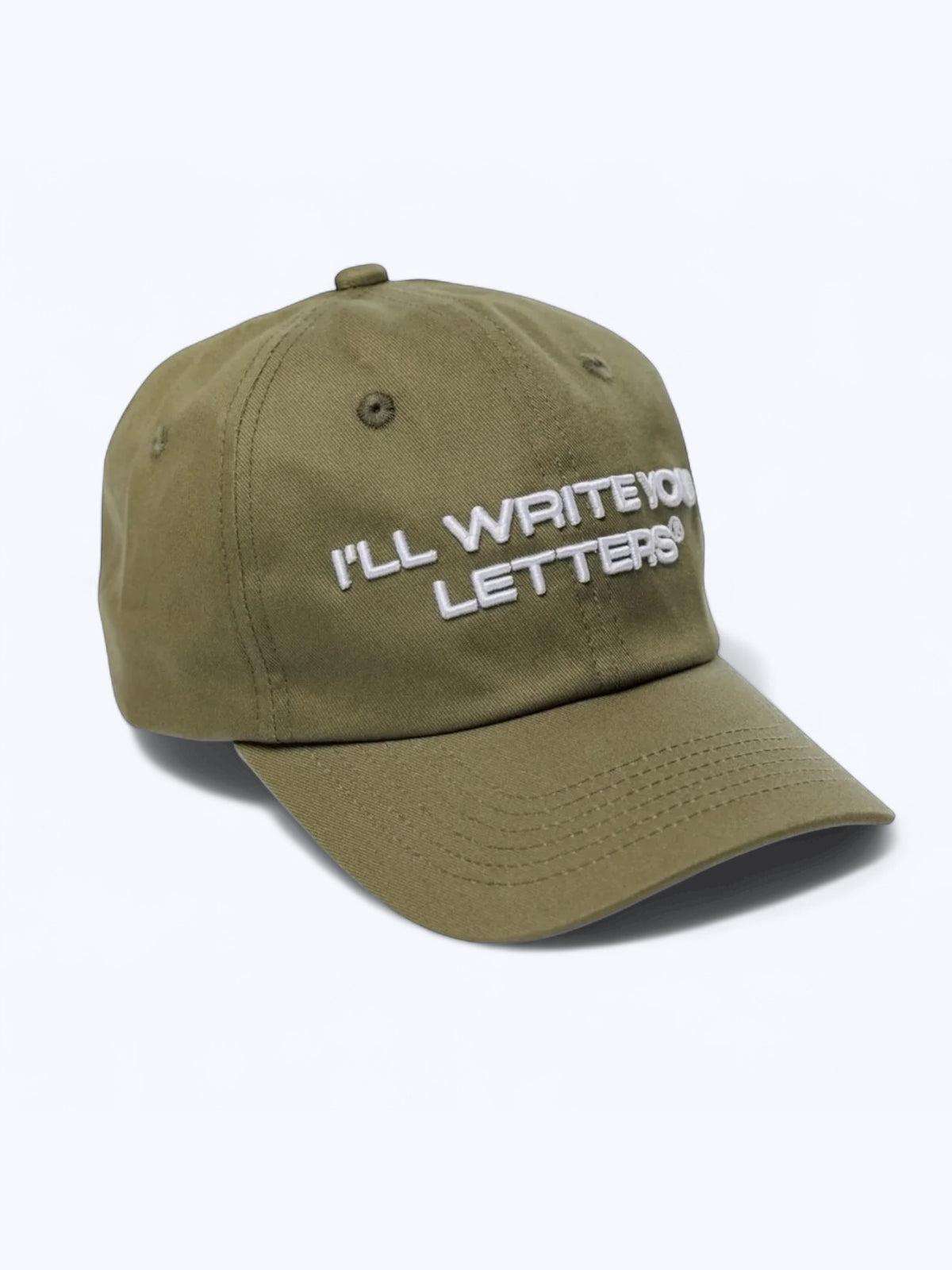 Olive Green Logo Cap