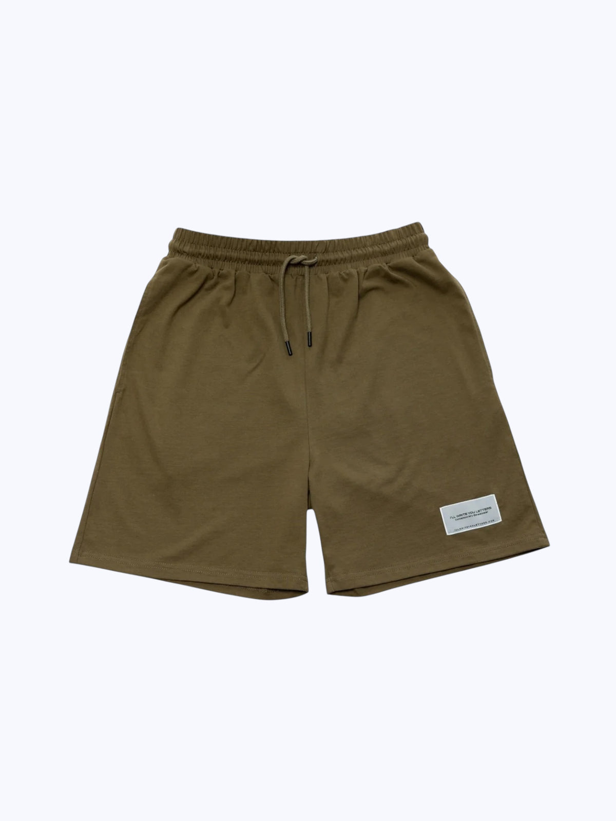 Olive Jogger Shorts