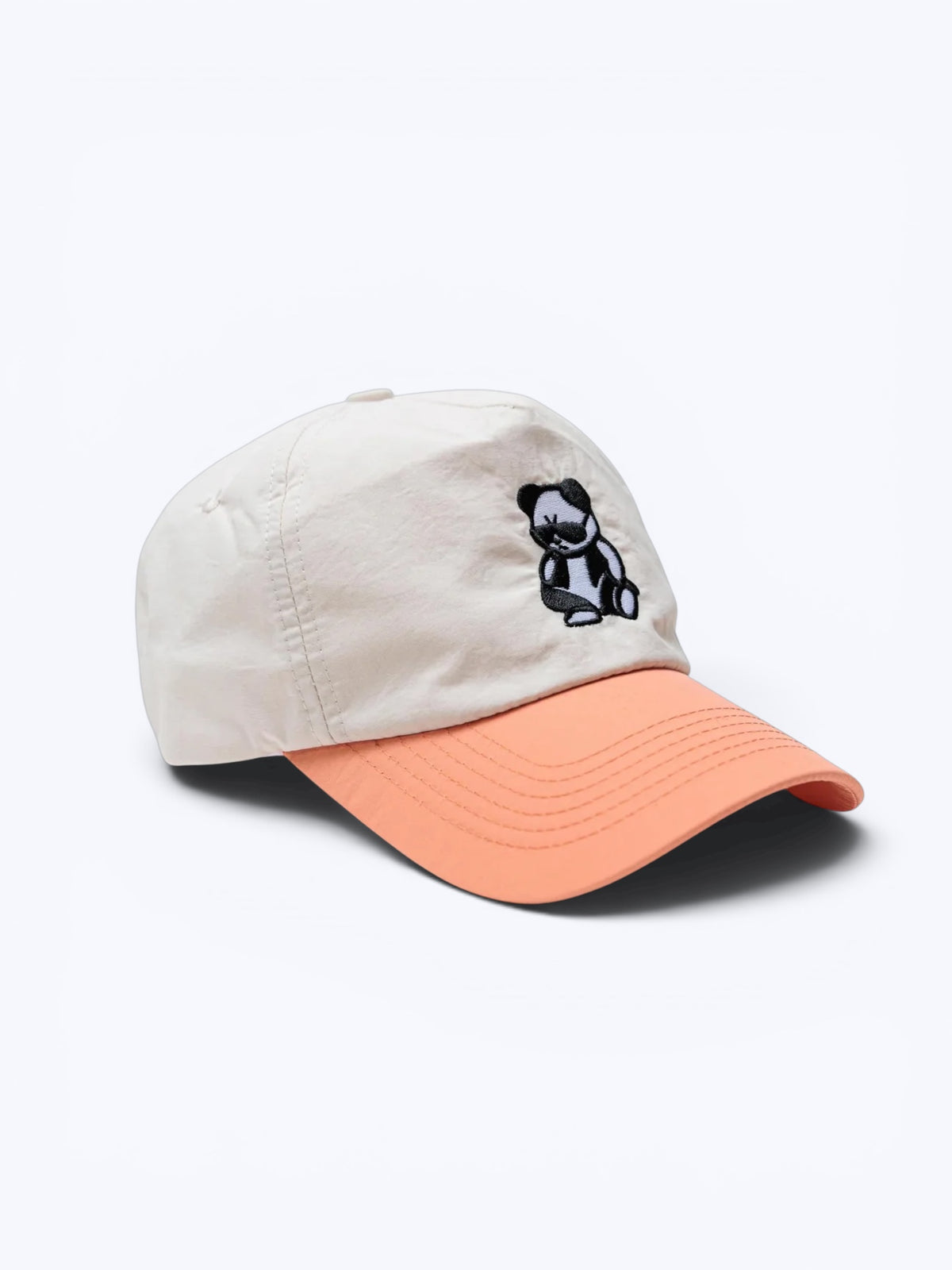Peach Panda Logo Cap