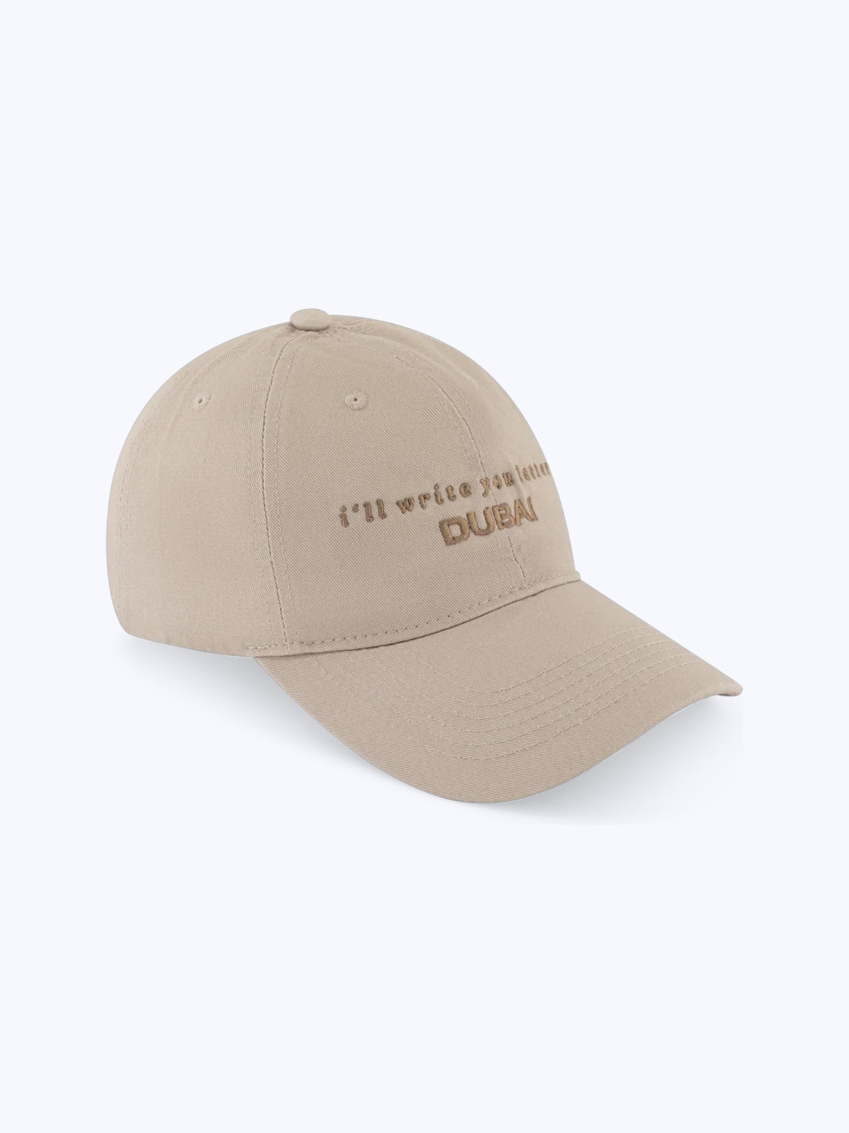 Summer Dad Cap in Beige
