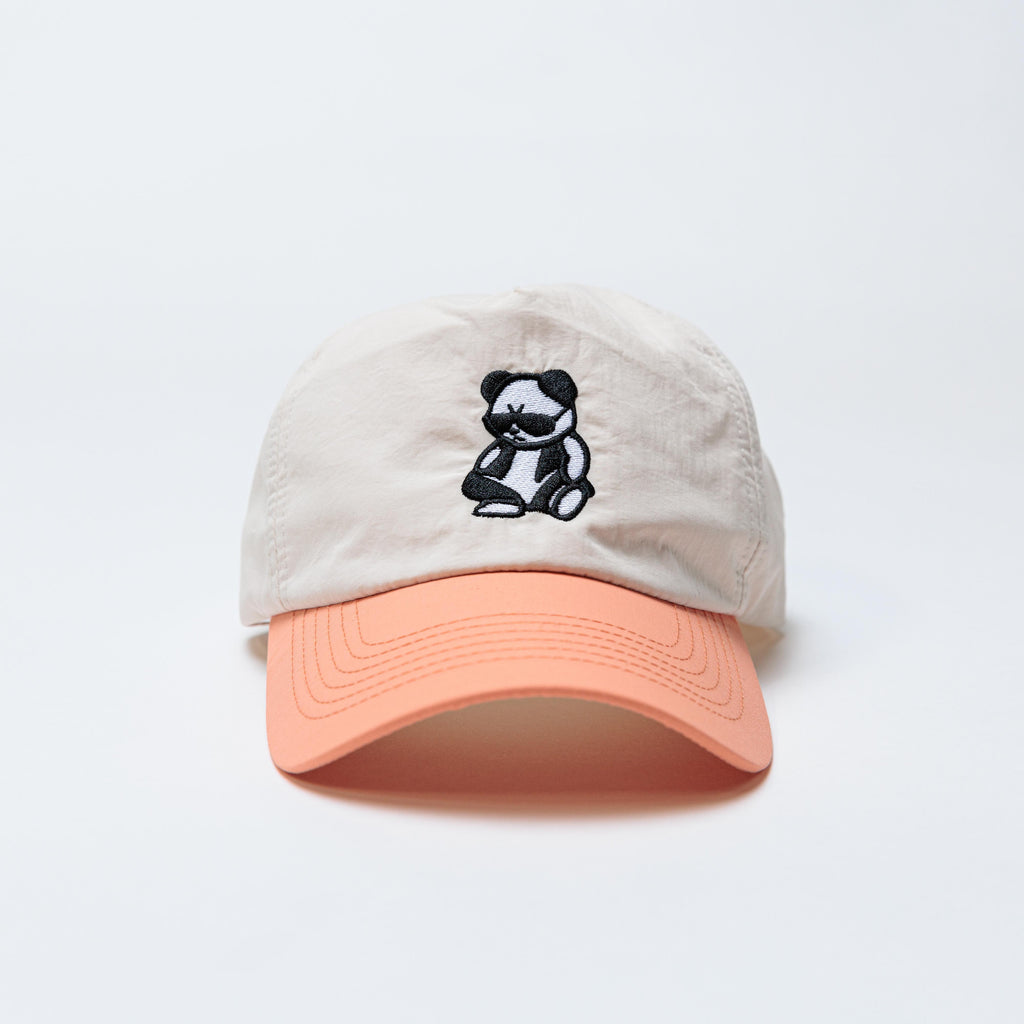 Peach Panda Logo Cap