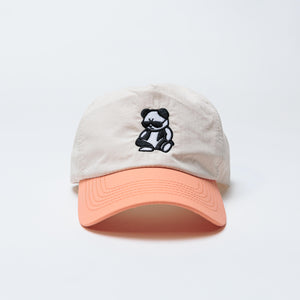 Peach Panda Logo Cap