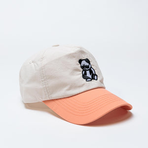 Peach Panda Logo Cap