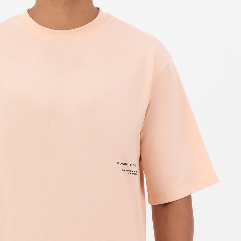 FAM Oversize in Peach